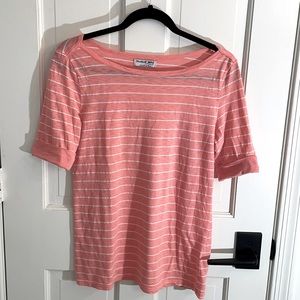 Michael Stars boat neck T-shirt